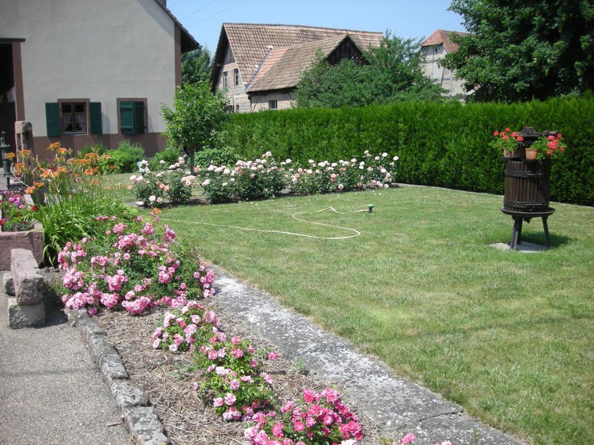 Chambre D'Hote Chez Lulu Saasenheim Bagian luar foto